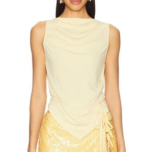 Geel Portia Top in Butter Yellow